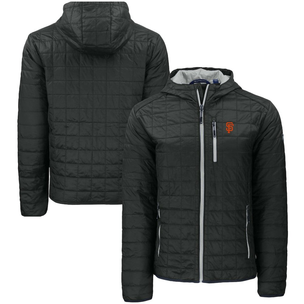 San Francisco Giants Cutter & Buck Rainier Primaloft Eco Full-Zip Hooded Jacket - MLB
