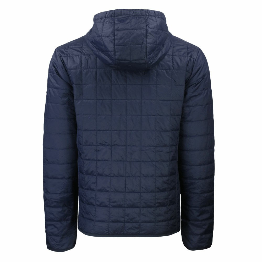 New York Mets Cutter & Buck Americana Rainier Primaloft Eco Full-Zip Hooded Jacket - MLB