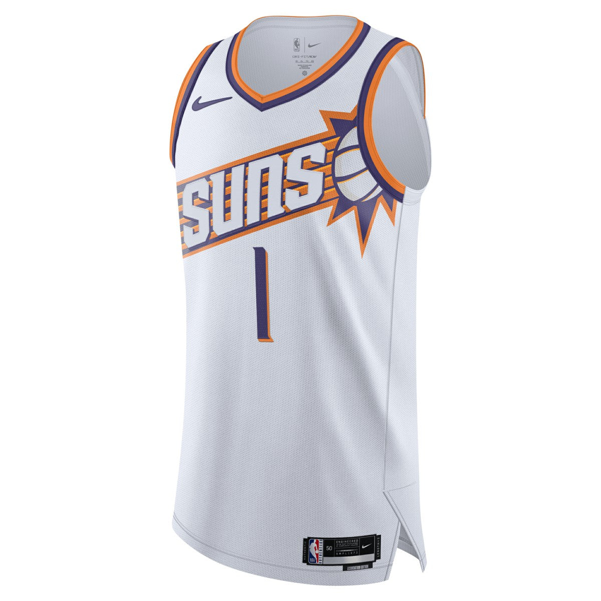 Devin Booker Phoenix Suns Authentic Jersey Association Edition White - NBA
