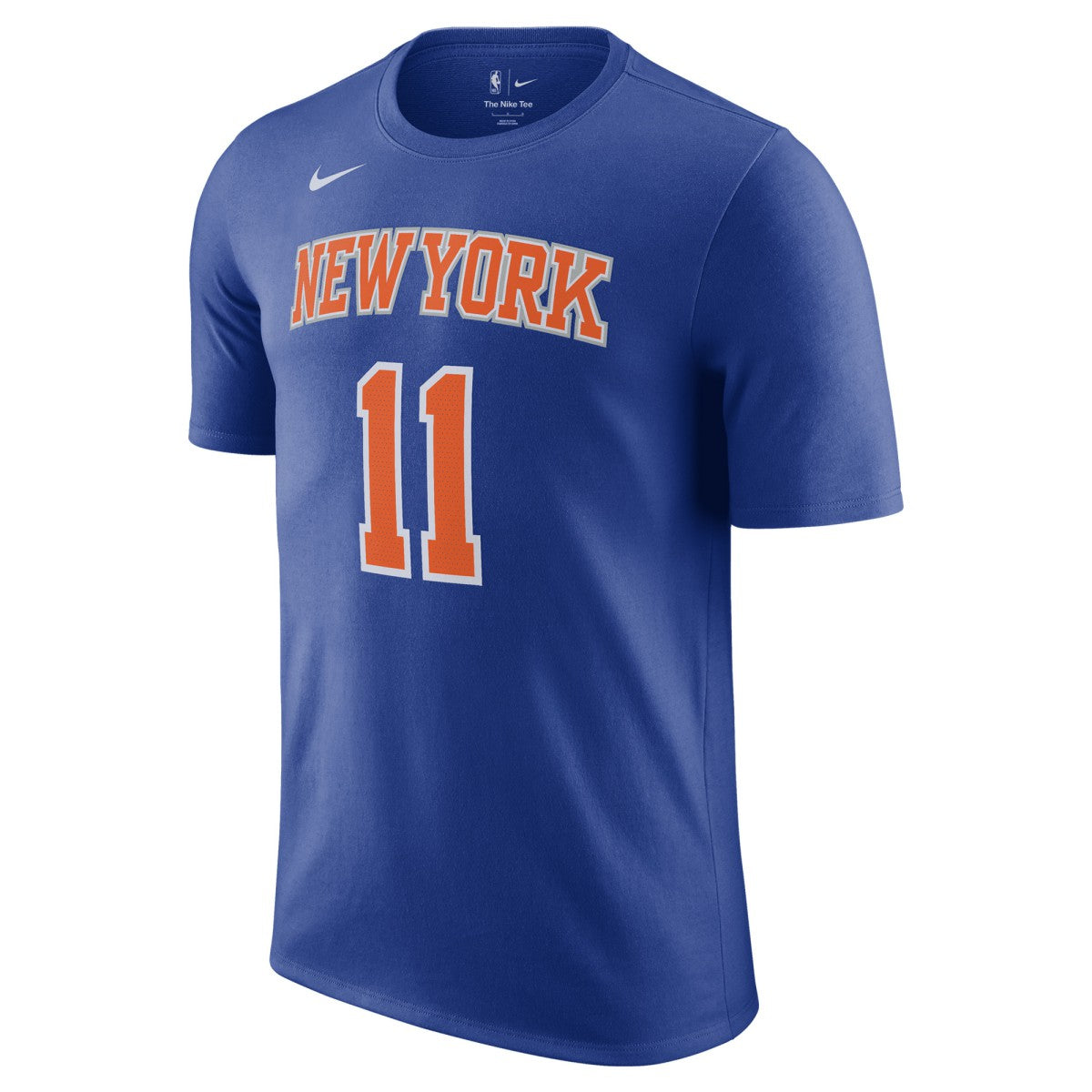 Jalen Brunson New York Knicks Icon Edition Name & Number T-Shirt Blue - NBA