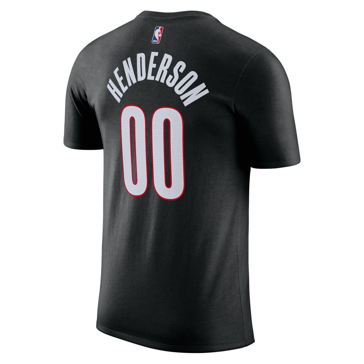 Scoot Henderson Portland Trail Blazers Icon Edition Name & Number T-Shirt Black - NBA