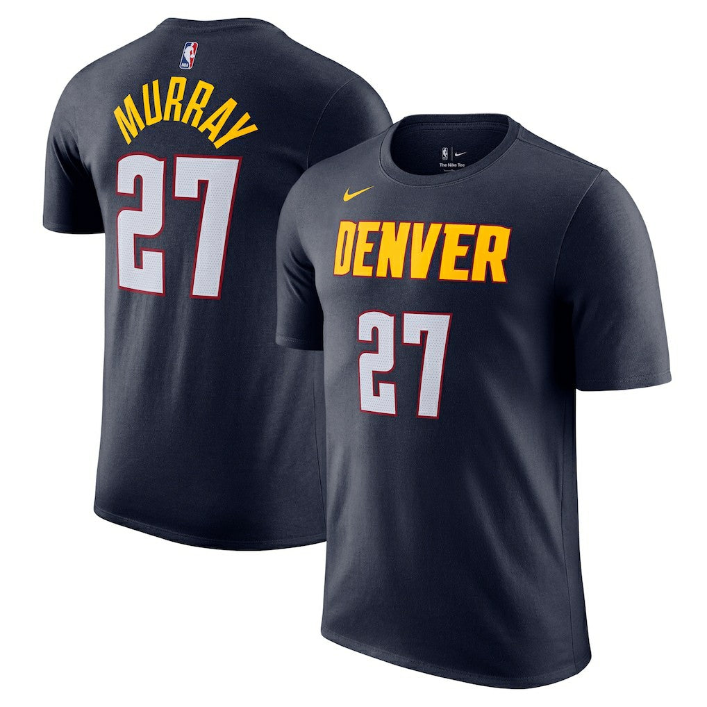 Jamal Murray Denver Nuggets Icon Edition Name & Number T-Shirt Navy - NBA