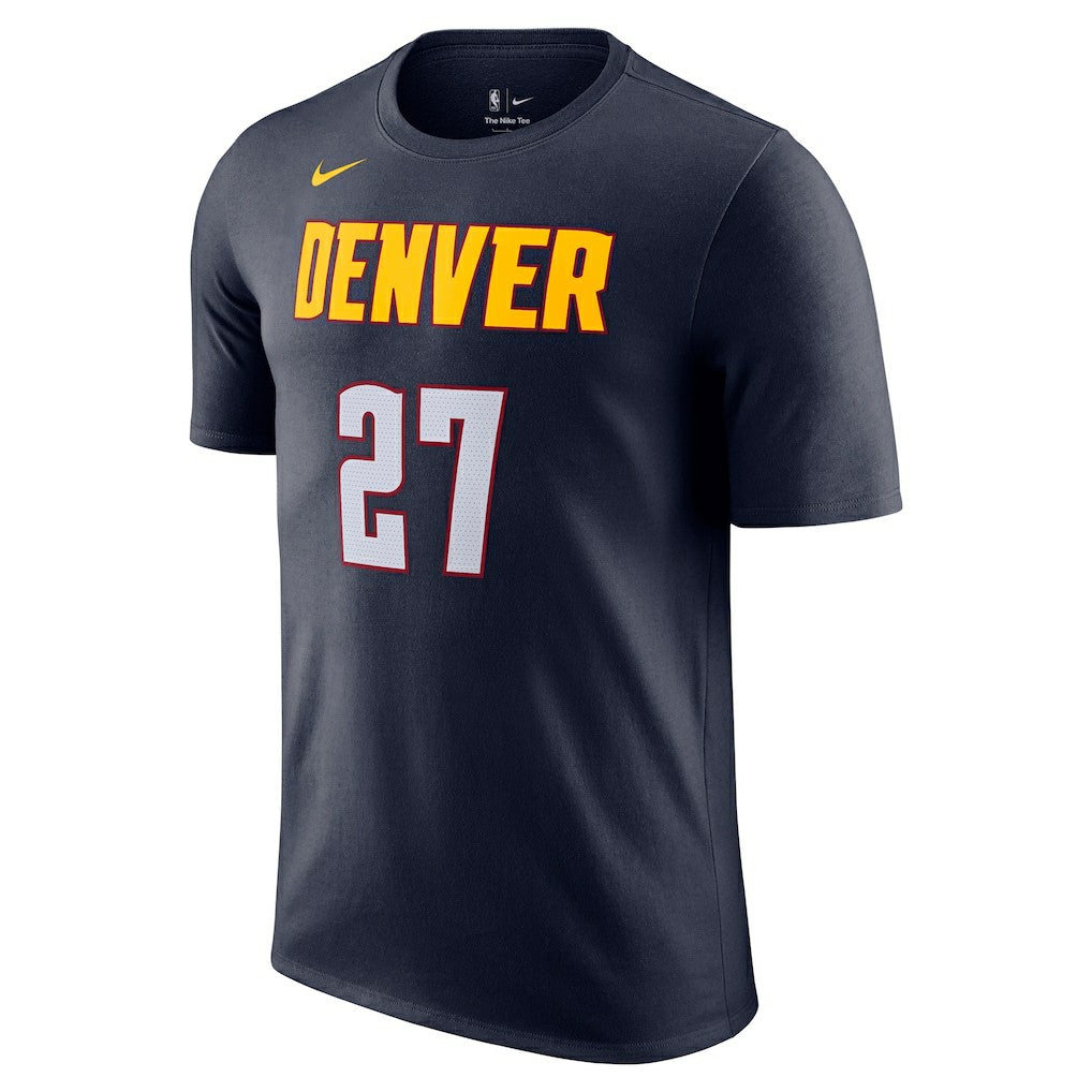 Jamal Murray Denver Nuggets Icon Edition Name & Number T-Shirt Navy - NBA
