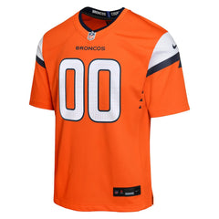 Denver Broncos Youth Mile High Collection Custom Game Jersey Orange | Nike for Sale