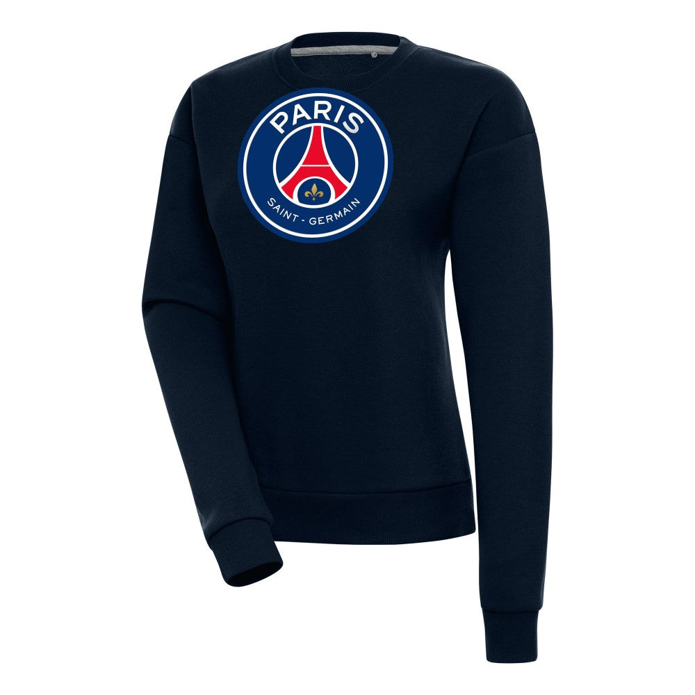 Paris Saint-Germain Women's Takeover Crewneck Pullover Sweatshirt Navy - FIFA World CUP