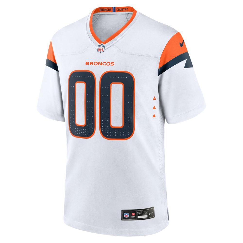 Denver Broncos Mile High Collection Custom Game Jersey White | Nike for Sale