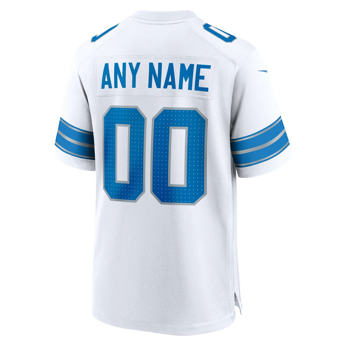 Detroit Lions Custom Game Jersey White | Nike for Sale