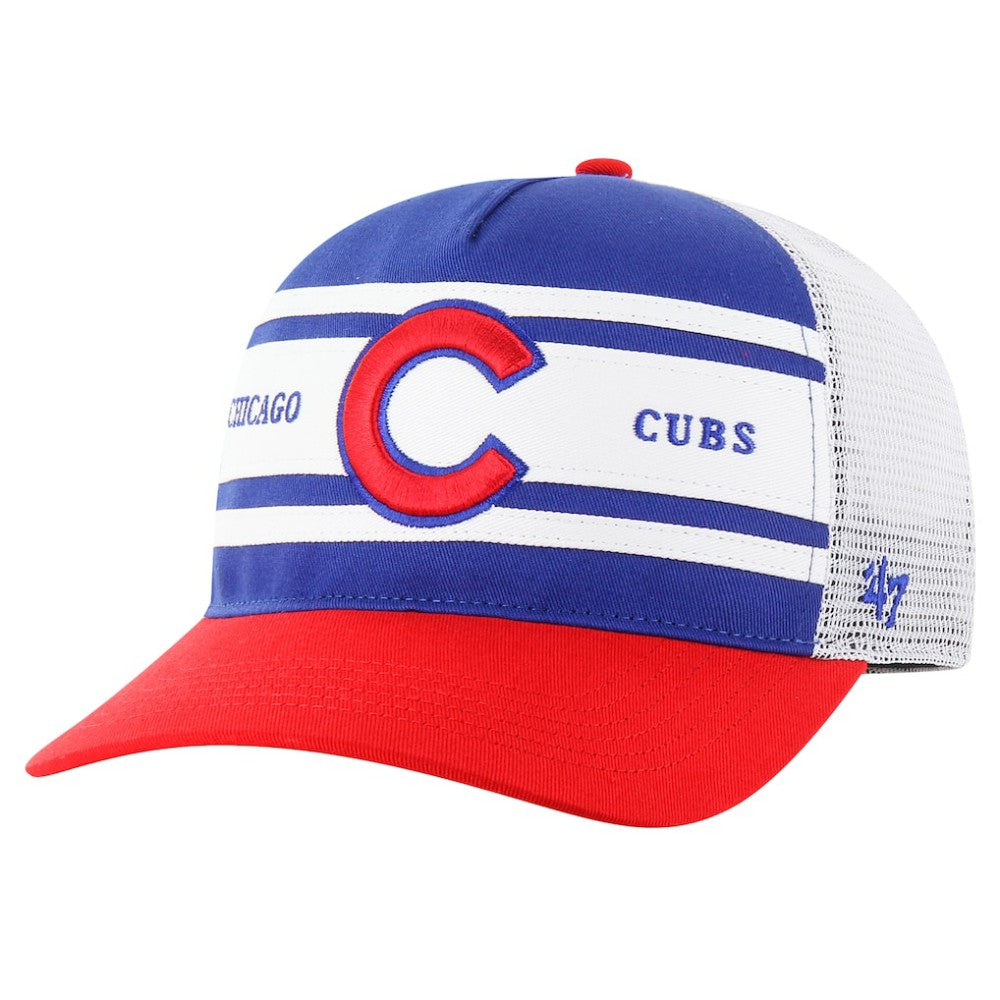 Chicago Cubs '47 Gridiron Super Stripe Relaxed Trucker Hitch Adjustable Hat - MLB