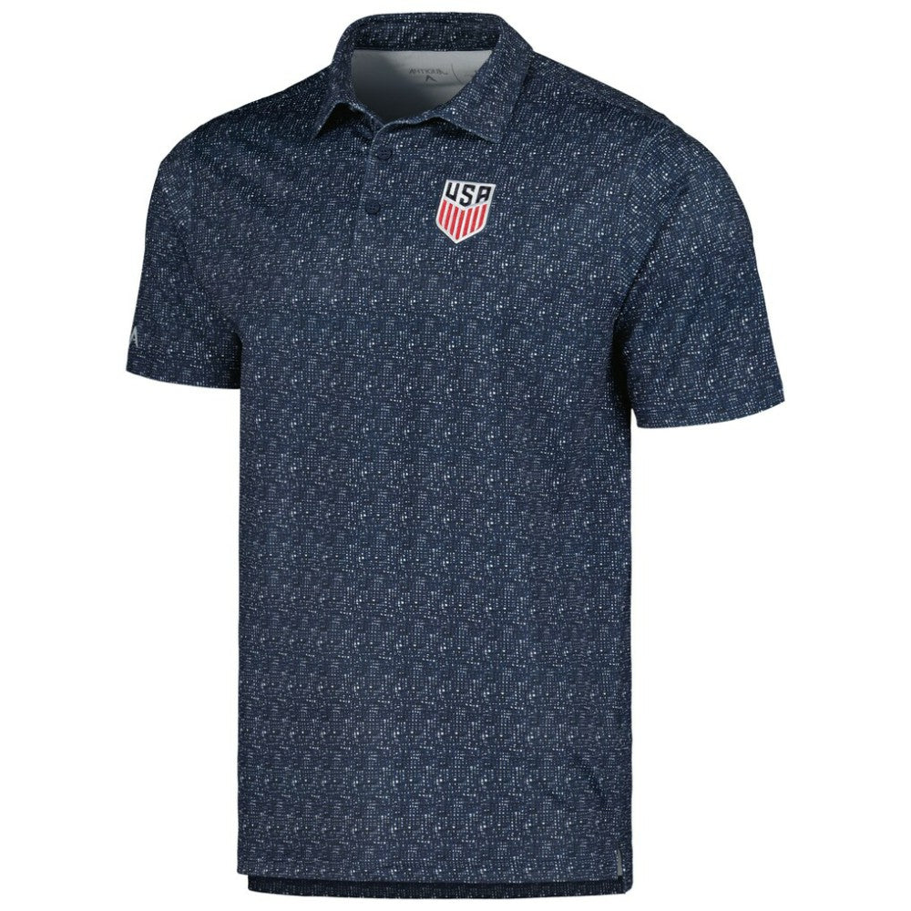 USMNT Antigua Figment Polo Navy - FIFA World CUP