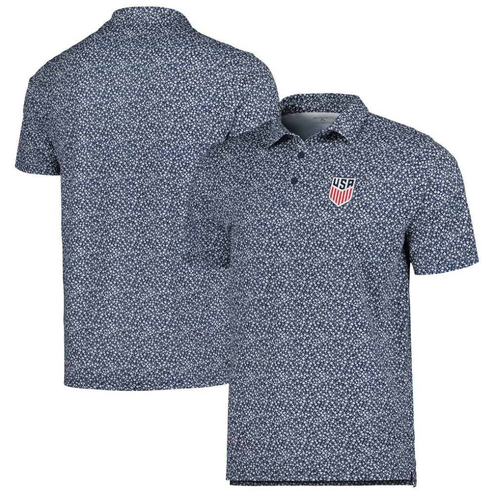 USMNT Antigua Terrace Polo Navy - FIFA World CUP