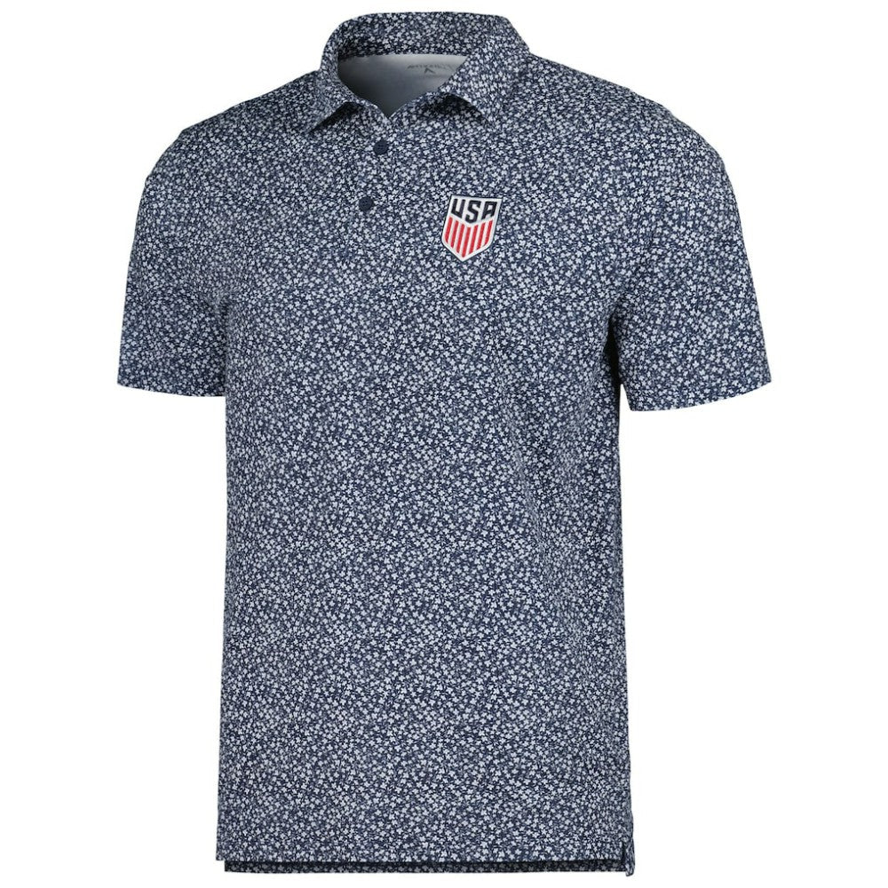 USMNT Antigua Terrace Polo Navy - FIFA World CUP