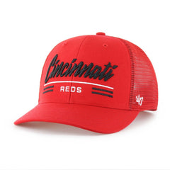 Cincinnati Reds '47 Garner Trucker Adjustable Hat - MLB