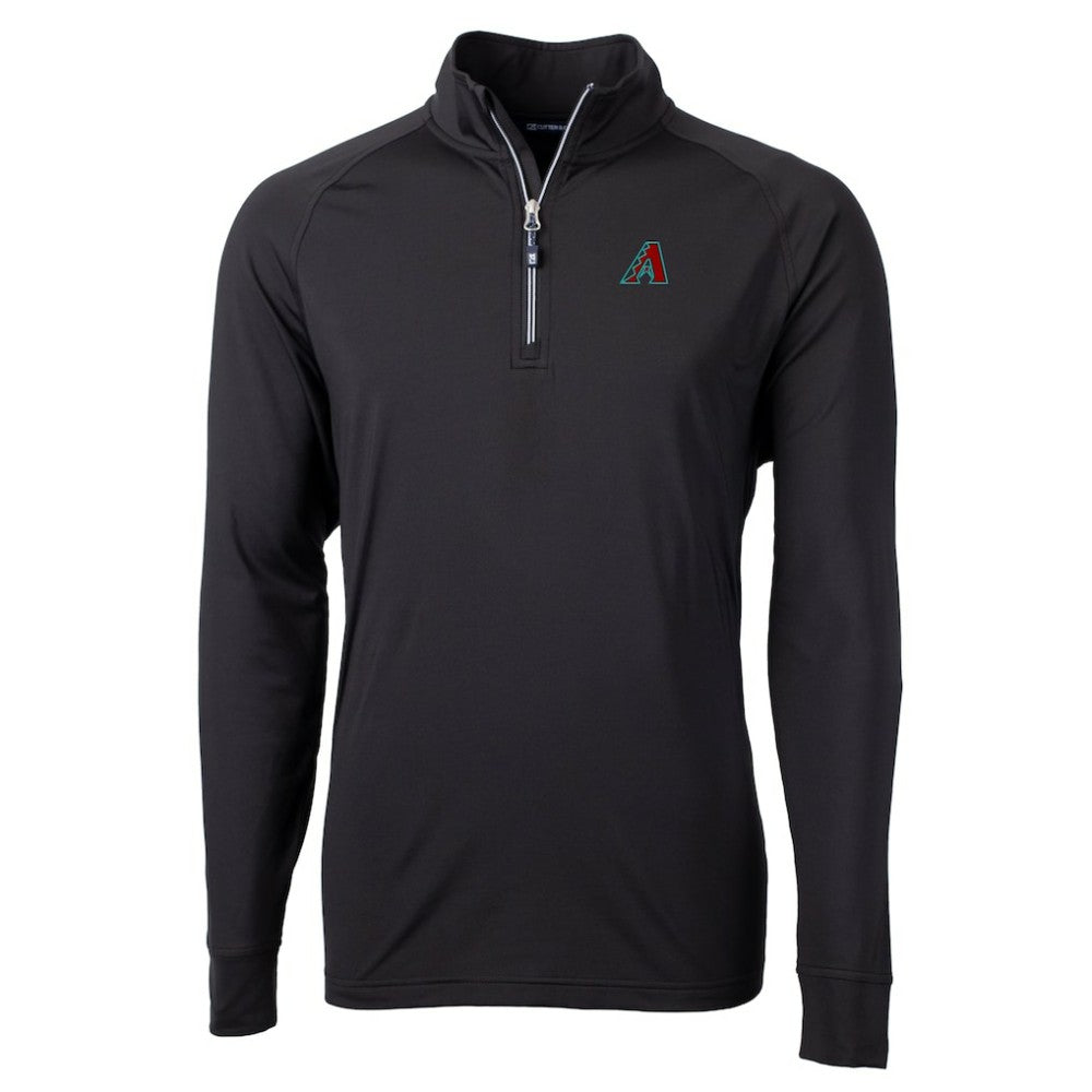 Arizona Diamondbacks Cutter & Buck Adapt Eco Knit Recycled Quarter-Zip Pullover Top - MLB