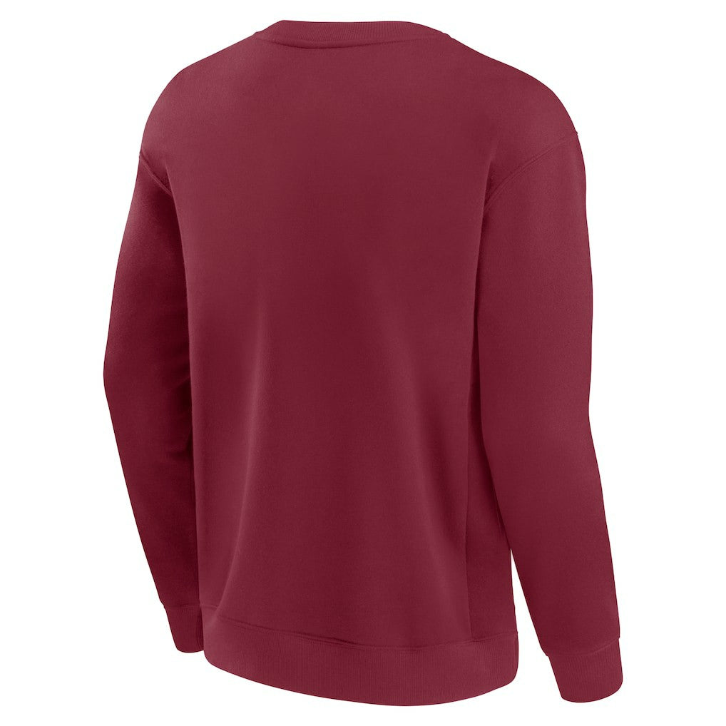 Washington Commanders Unisex Elements Unlimited Fleece Pullover Sweatshirt Burgundy | Fanatics