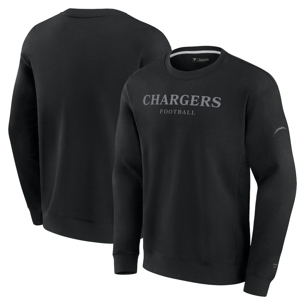 Los Angeles Chargers Unisex Elements Unlimited Fleece Pullover Sweatshirt Black | Fanatics