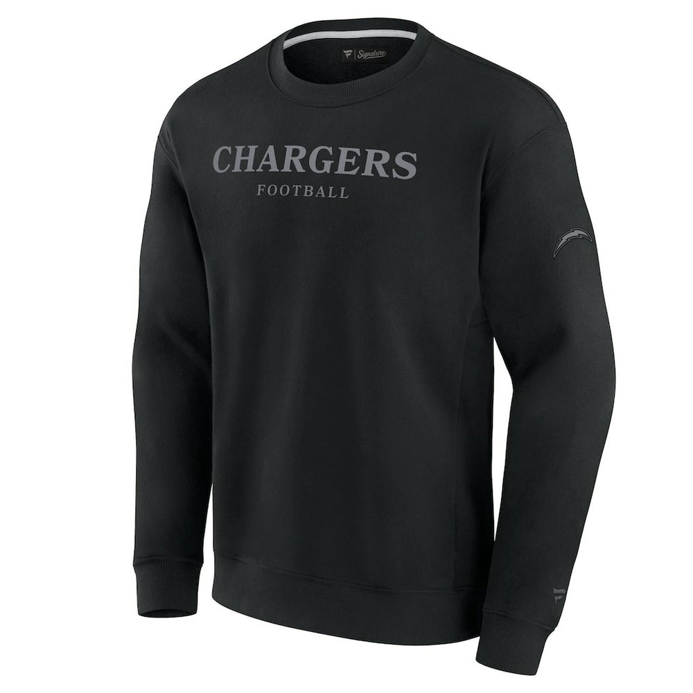 Los Angeles Chargers Unisex Elements Unlimited Fleece Pullover Sweatshirt Black | Fanatics