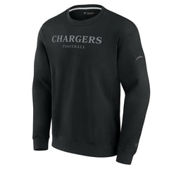 Los Angeles Chargers Unisex Elements Unlimited Fleece Pullover Sweatshirt Black | Fanatics