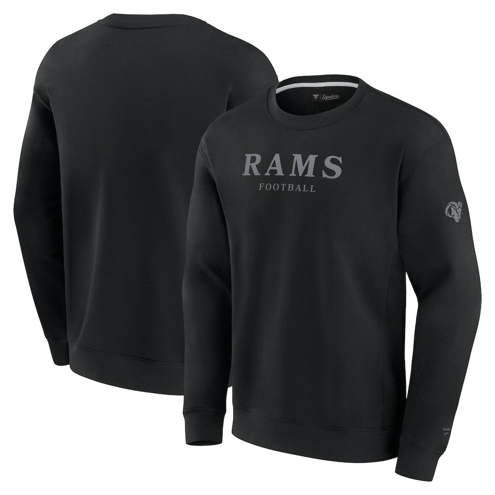 Los Angeles Rams Unisex Elements Unlimited Fleece Pullover Sweatshirt Black | Fanatics