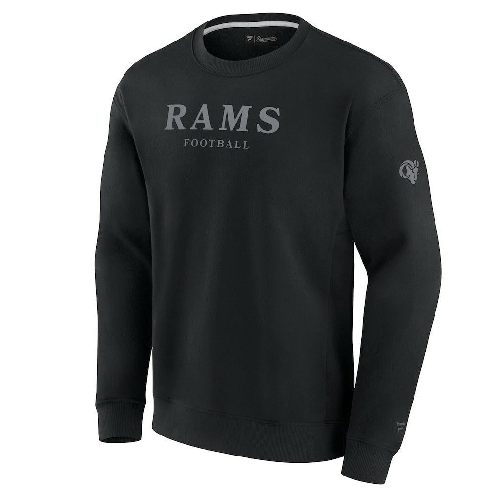 Los Angeles Rams Unisex Elements Unlimited Fleece Pullover Sweatshirt Black | Fanatics