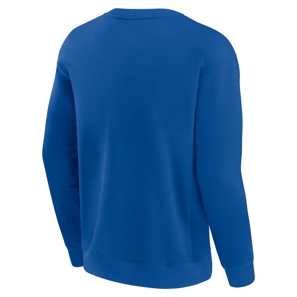 New York Giants Unisex Elements Unlimited Fleece Pullover Sweatshirt Royal | Fanatics