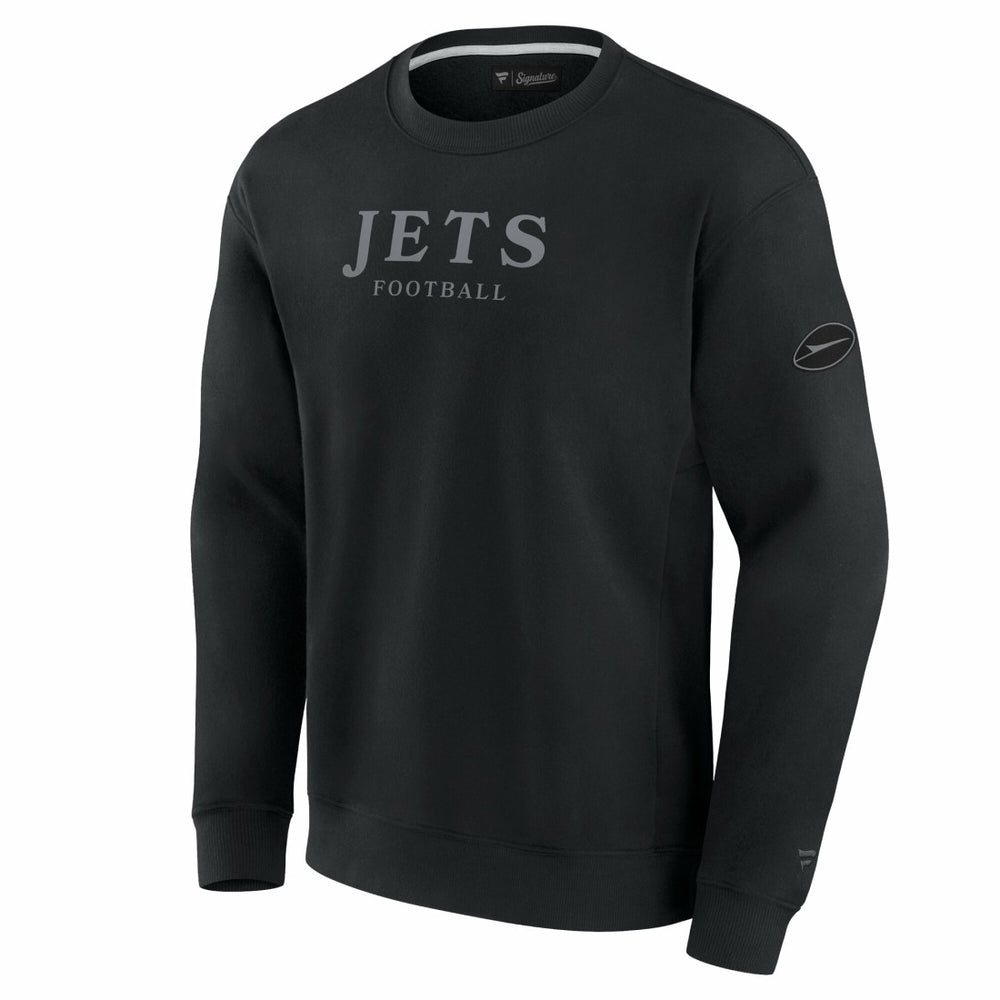 New York Jets Unisex Elements Unlimited Fleece Pullover Sweatshirt Black | Fanatics