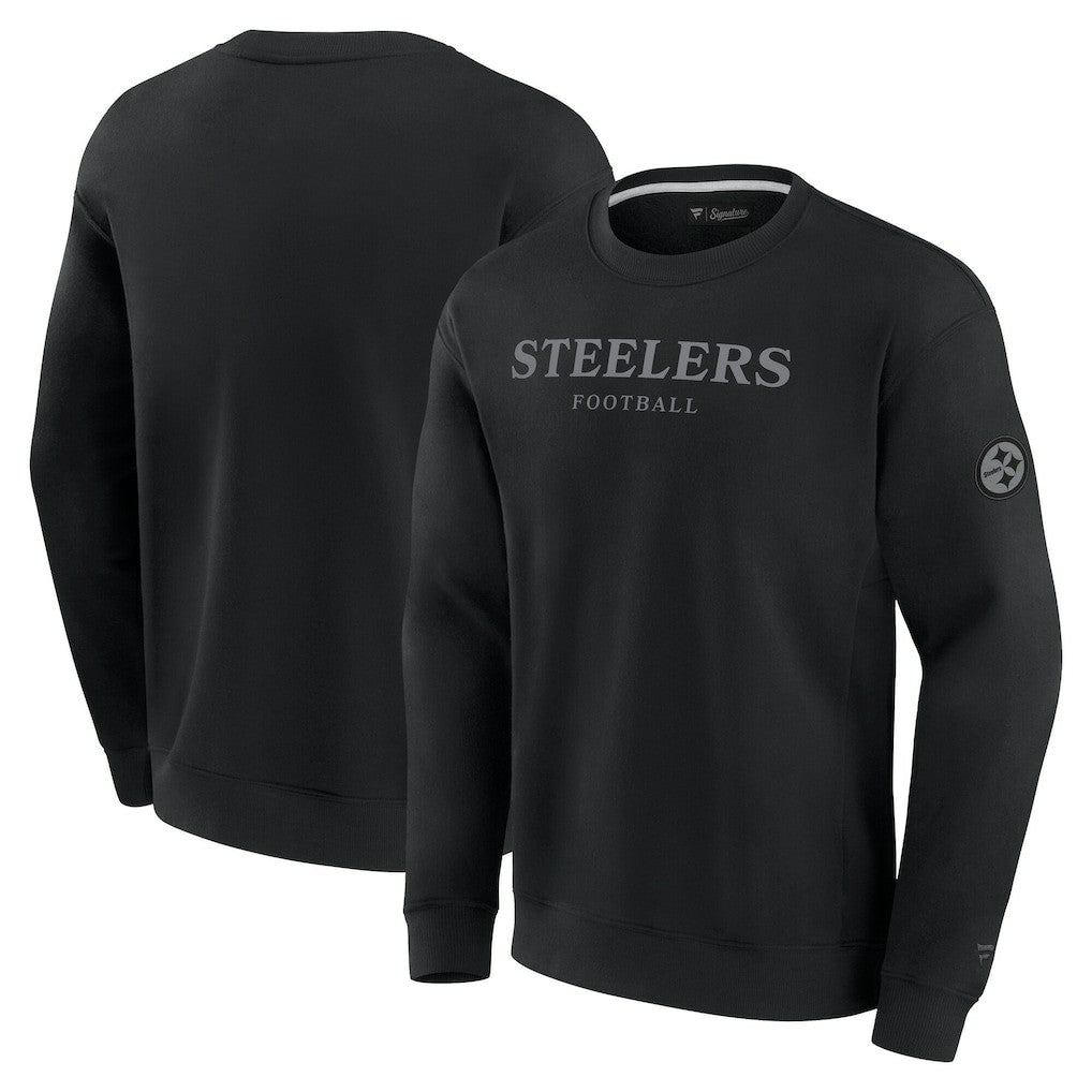 Pittsburgh Steelers Unisex Elements Unlimited Fleece Pullover Sweatshirt Black | Fanatics