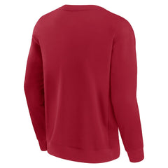 San Francisco 49ers Unisex Elements Unlimited Fleece Pullover Sweatshirt Scarlet | Fanatics