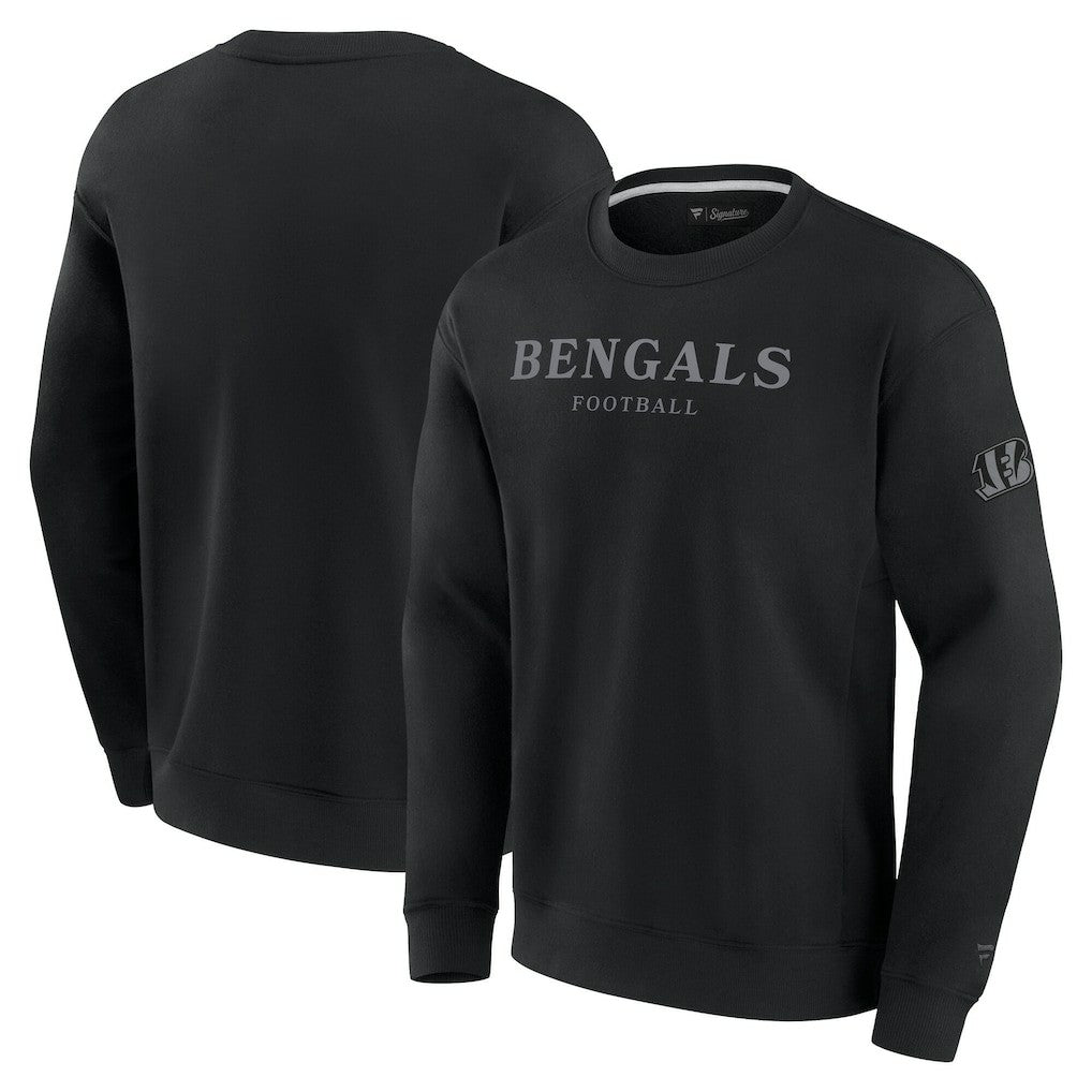 Cincinnati Bengals Unisex Elements Unlimited Fleece Pullover Sweatshirt Black | Fanatics