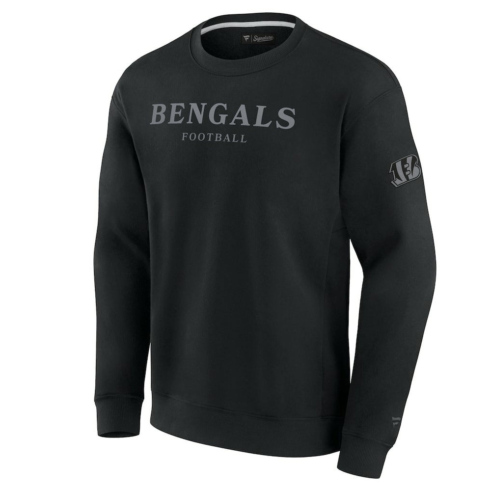 Cincinnati Bengals Unisex Elements Unlimited Fleece Pullover Sweatshirt Black | Fanatics
