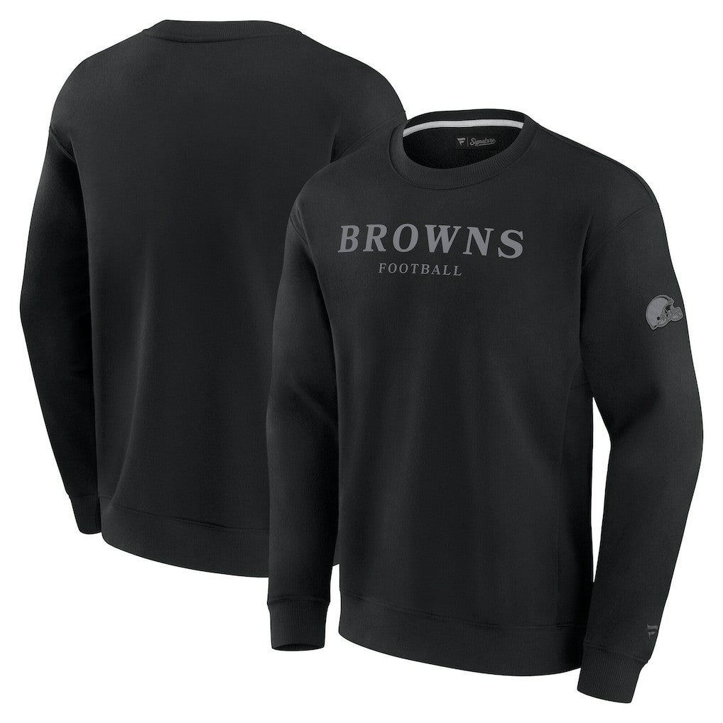 Cleveland Browns Unisex Elements Unlimited Fleece Pullover Sweatshirt Black | Fanatics