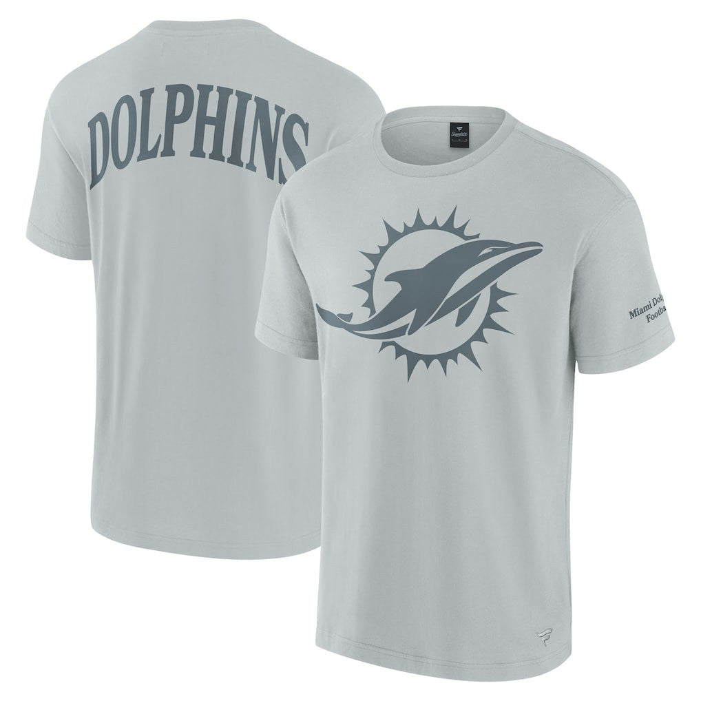 Miami Dolphins Unisex Elements Iconic T-Shirt Gray | Fanatics