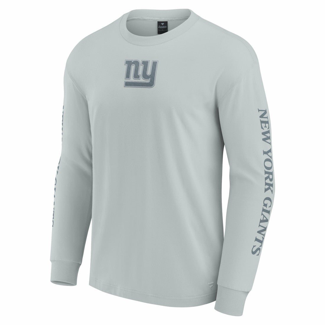 New York Giants Unisex Elements Strive Long Sleeve T-Shirt Gray | Fanatics