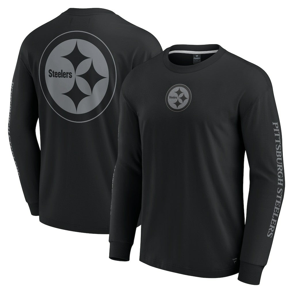 Pittsburgh Steelers Unisex Elements Strive Long Sleeve T-Shirt Black | Fanatics