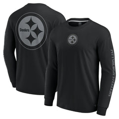 Pittsburgh Steelers Unisex Elements Strive Long Sleeve T-Shirt Black | Fanatics