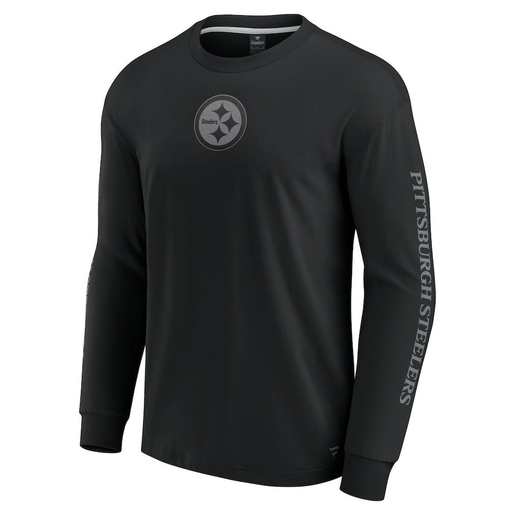 Pittsburgh Steelers Unisex Elements Strive Long Sleeve T-Shirt Black | Fanatics