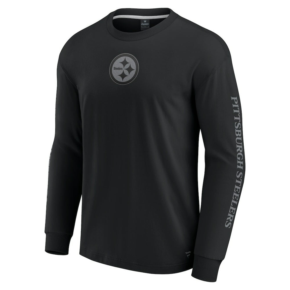 Pittsburgh Steelers Unisex Elements Strive Long Sleeve T-Shirt Black | Fanatics