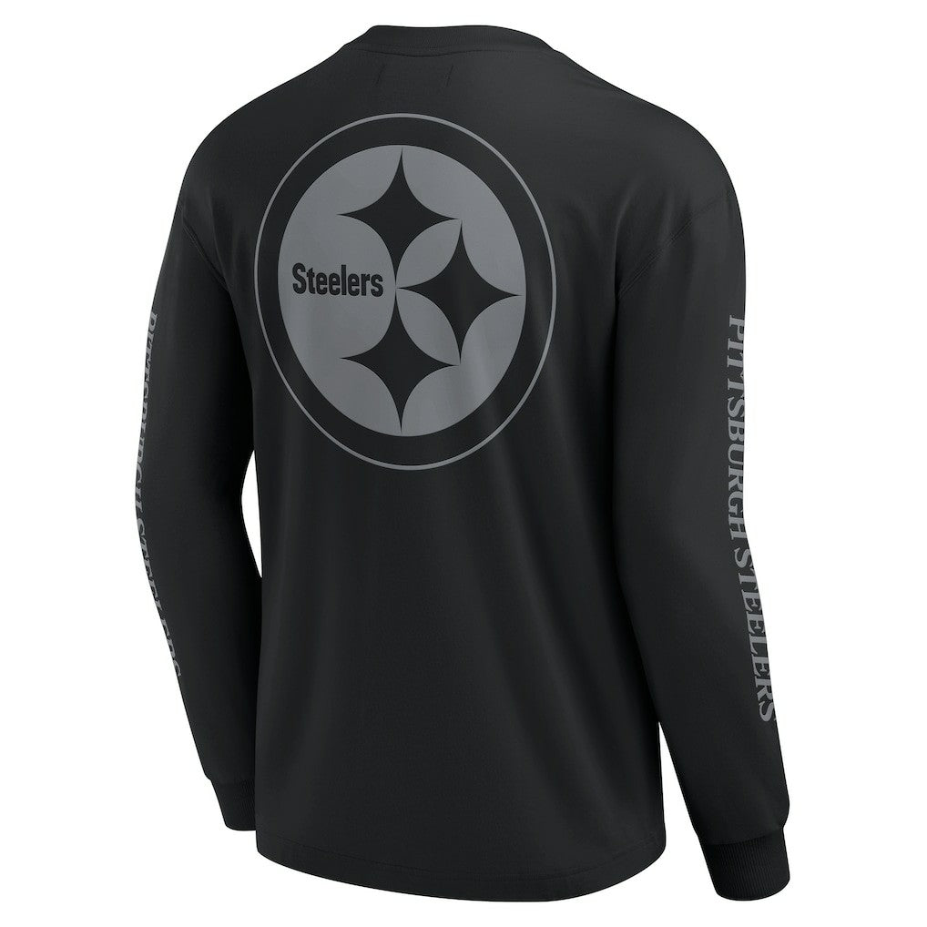 Pittsburgh Steelers Unisex Elements Strive Long Sleeve T-Shirt Black | Fanatics