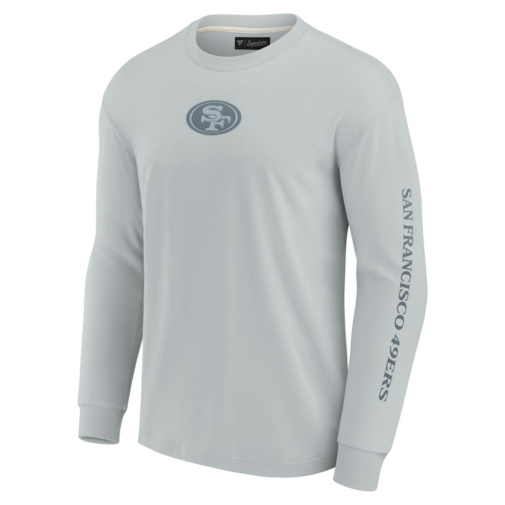 San Francisco 49ers Unisex Elements Strive Long Sleeve T-Shirt Gray | Fanatics