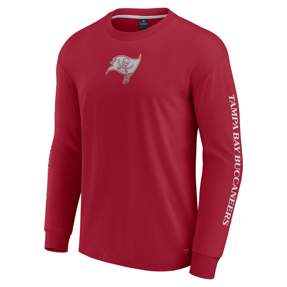 Tampa Bay Buccaneers Unisex Elements Strive Long Sleeve T-Shirt Red | Fanatics
