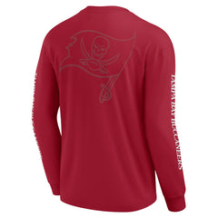 Tampa Bay Buccaneers Unisex Elements Strive Long Sleeve T-Shirt Red | Fanatics