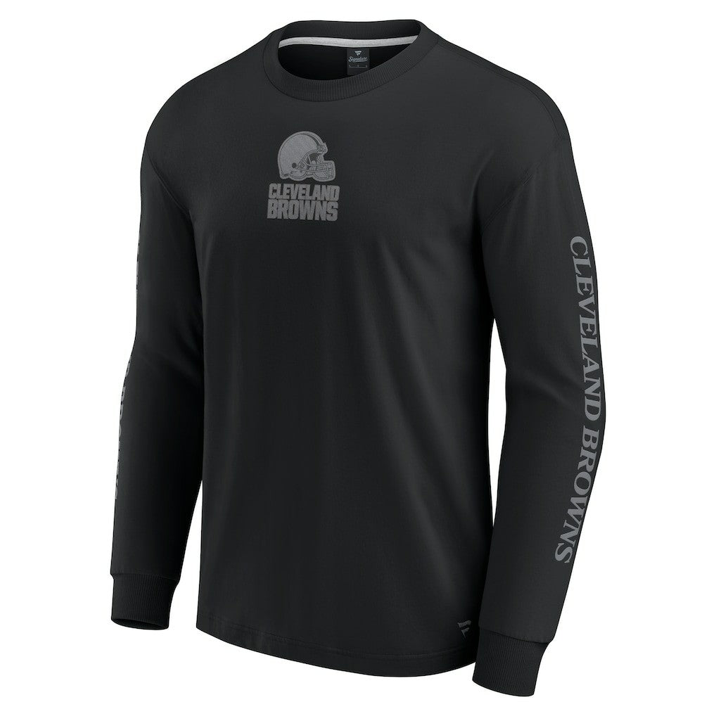 Cleveland Browns Unisex Elements Strive Long Sleeve T-Shirt Black | Fanatics