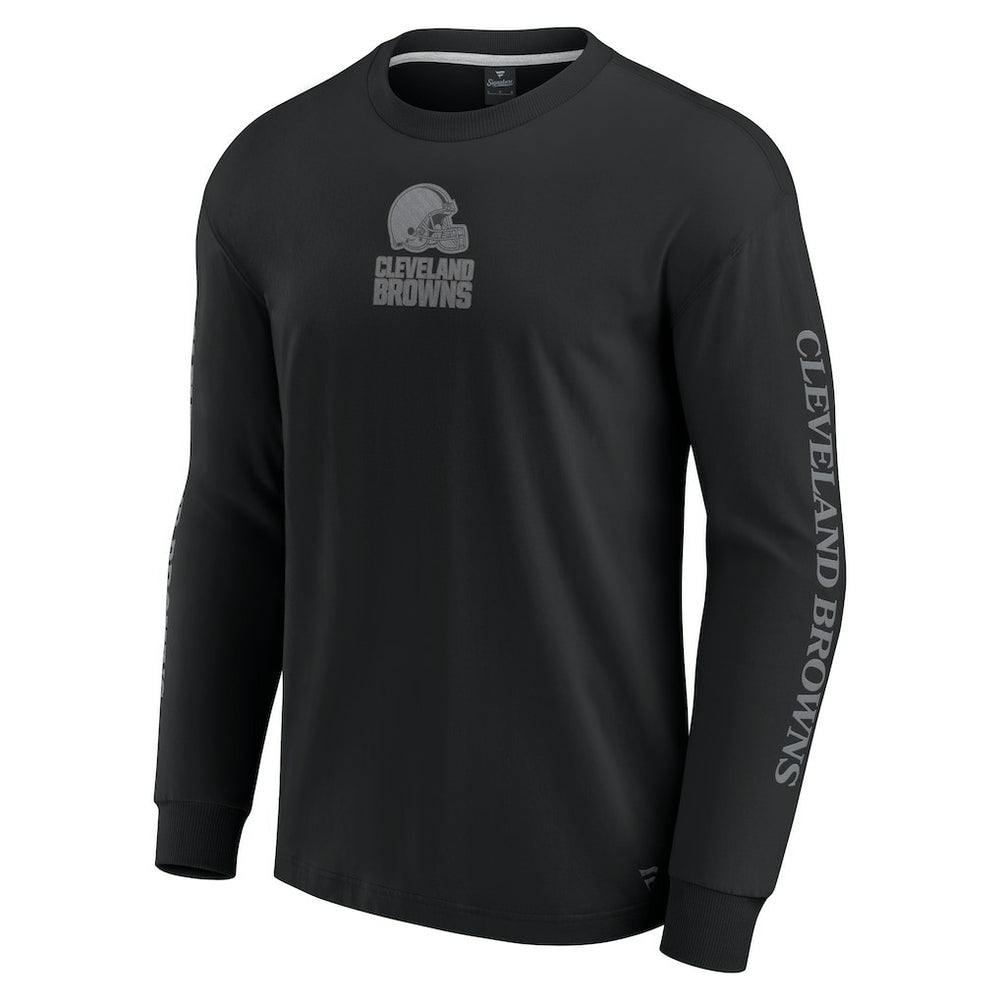 Cleveland Browns Unisex Elements Strive Long Sleeve T-Shirt Black | Fanatics