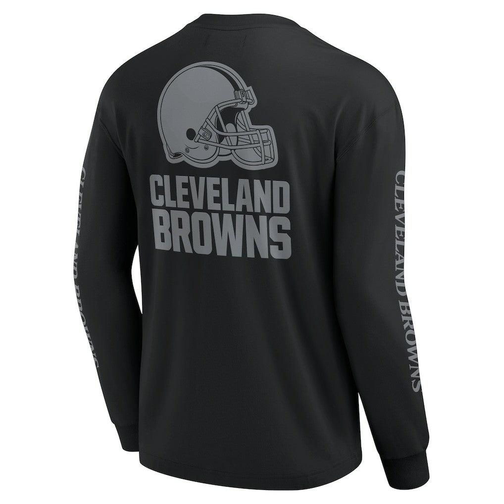 Cleveland Browns Unisex Elements Strive Long Sleeve T-Shirt Black | Fanatics