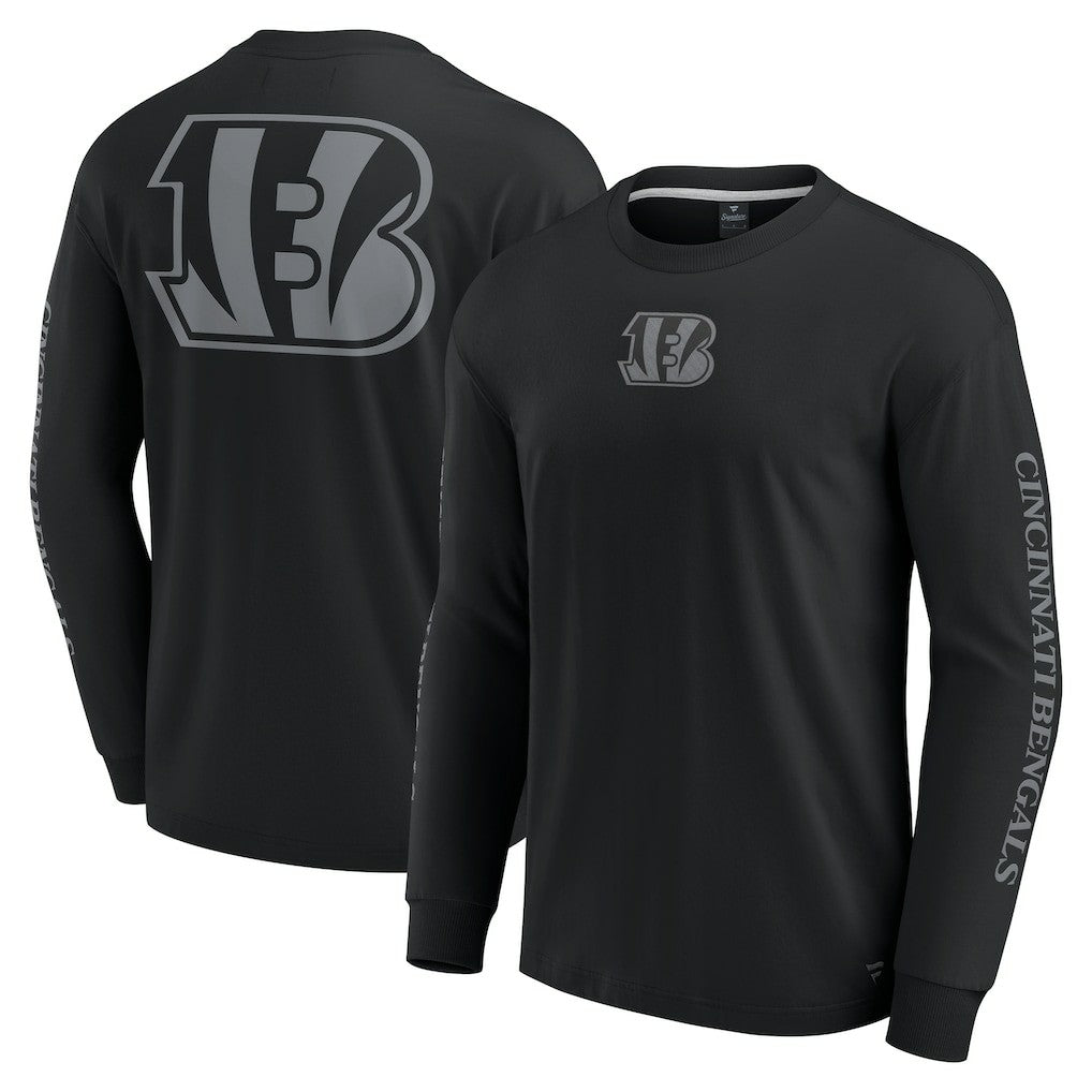 Cincinnati Bengals Unisex Elements Strive Long Sleeve T-Shirt Black | Fanatics
