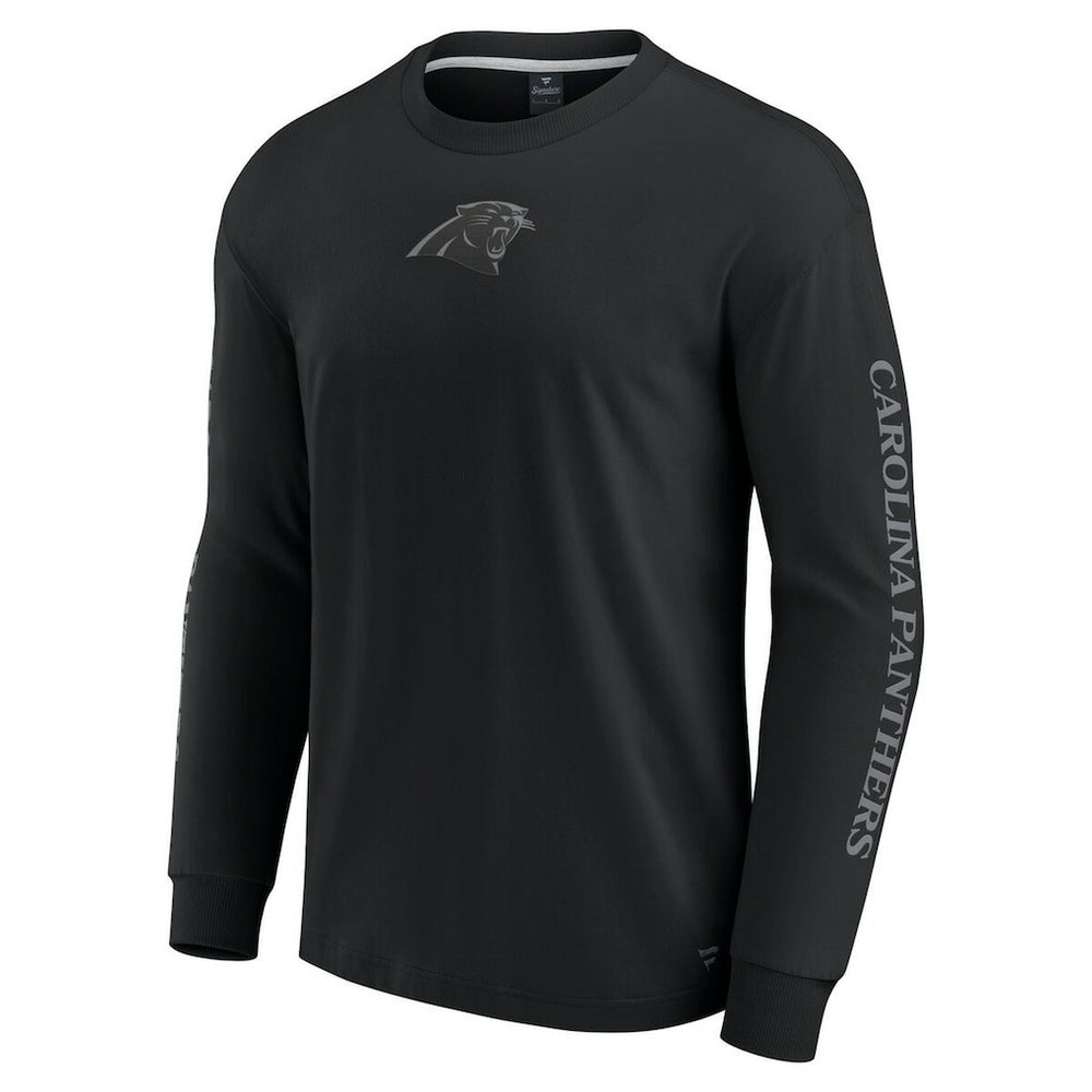 Carolina Panthers Unisex Elements Strive Long Sleeve T-Shirt Black | Fanatics