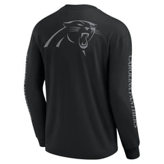 Carolina Panthers Unisex Elements Strive Long Sleeve T-Shirt Black | Fanatics