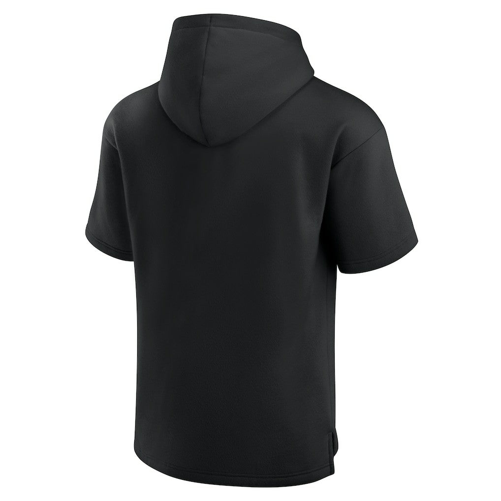 Las Vegas Raiders Unisex Elements Ready Short Sleeve Pullover Hoodie Black | Fanatics