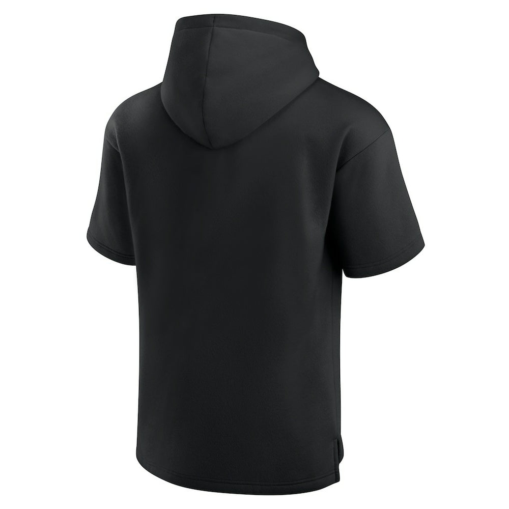 Los Angeles Chargers Unisex Elements Ready Short Sleeve Pullover Hoodie Black | Fanatics