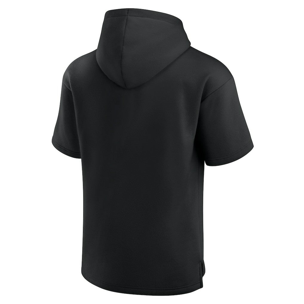 Los Angeles Rams Unisex Elements Ready Short Sleeve Pullover Hoodie Black | Fanatics