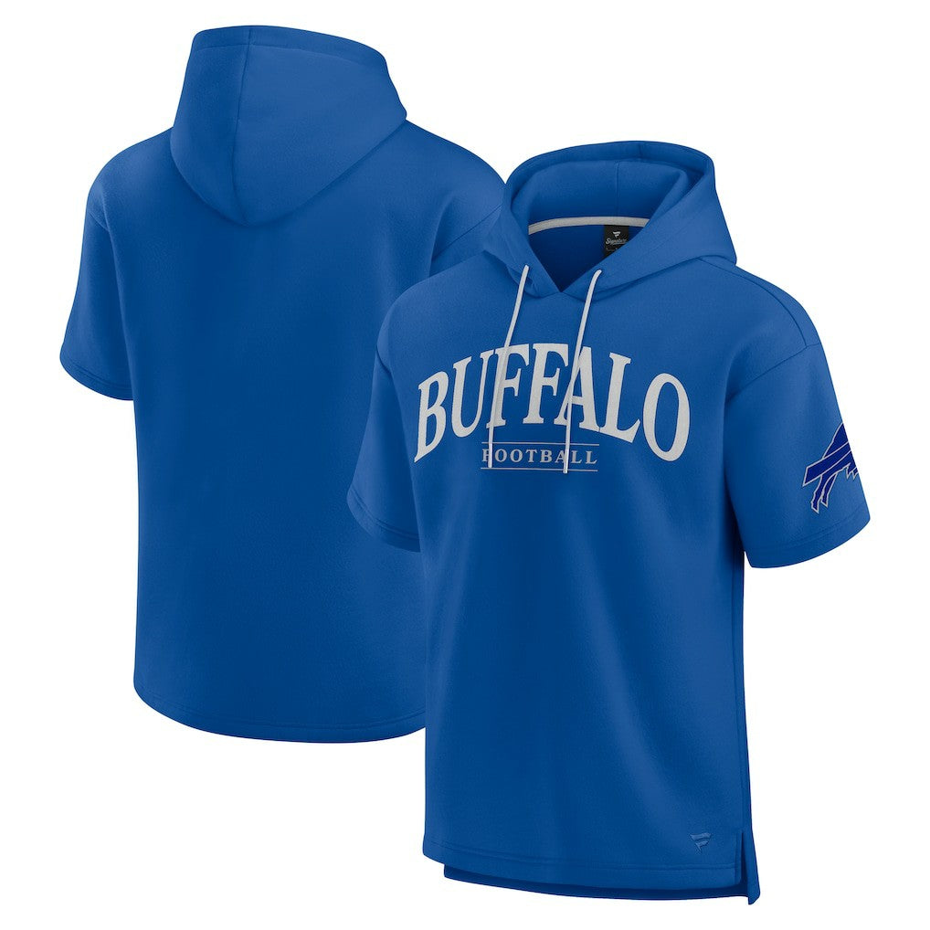 Buffalo Bills Unisex Elements Ready Short Sleeve Pullover Hoodie Royal | Fanatics